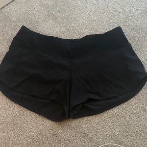 lululemon athletica Black Athletic Shorts